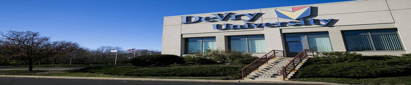 DeVry University banner